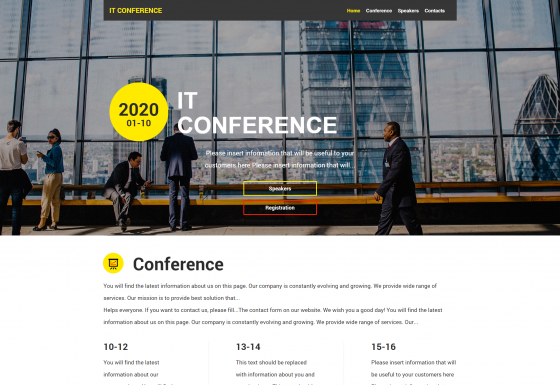 Conferencia IT