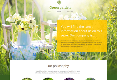 Green garden