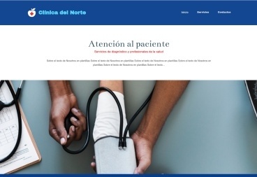 Plantilla web North clinic de Health 