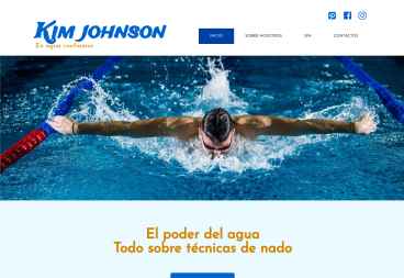 Plantilla web Swimm de Sport 