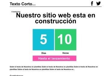 Plantilla web Lana Portfolio de Under+construction 
