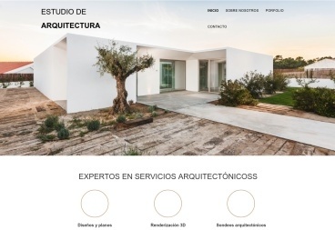 Plantilla web ESTUDIO DE ARQUITECTURA de _Nuevas 